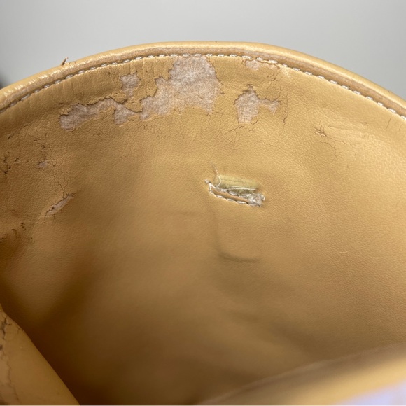 ELLE Cowboy Western Leather Boot Lavender Italy Sz 38 - Picture 13 of 13